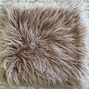 Mongolian Faux Fur Pillowcase